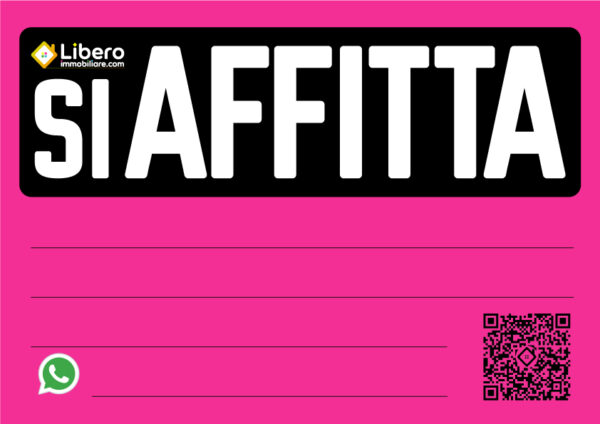Cartello SI AFFITTA